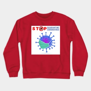 Stop Coronavirus Crewneck Sweatshirt